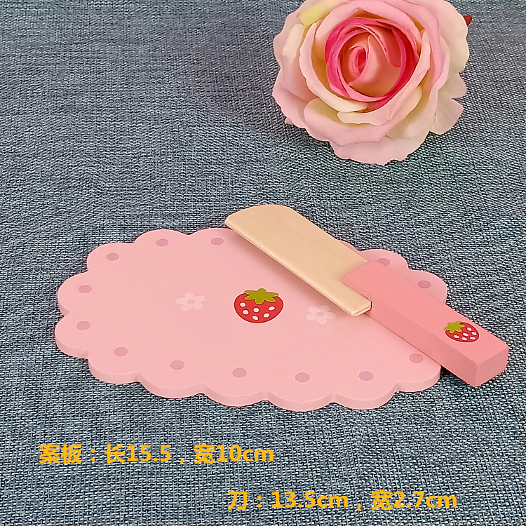 Baby Gift Simulation Kitchen Accessories Cup and Saucer Dishes and Spoons Spare Parts Children Play House Cooking Wooden Children Toys