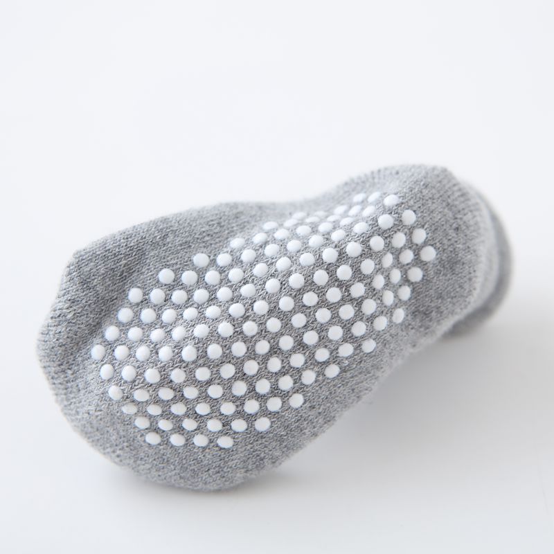 Spring and Summer Children Non-Slip Socks Boys and Girls Baby Toddler Socks Infant Boat Socks Parent-Child Room Socks Pure Cotton Socks