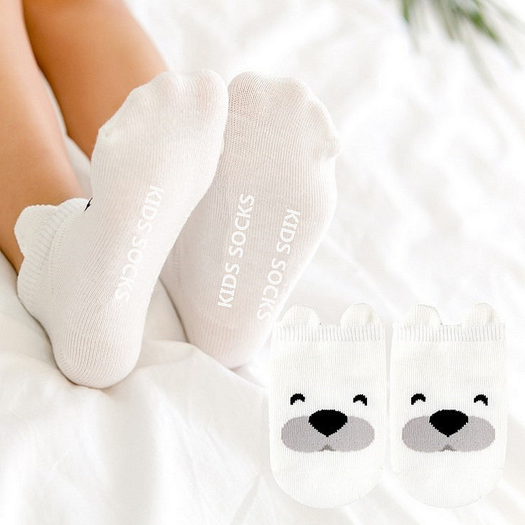[Animal Party Three-Dimensional Boat Socks] Korean New Cartoon Children's Polyester Cotton Baby and Infant No-Skid Floor Socks