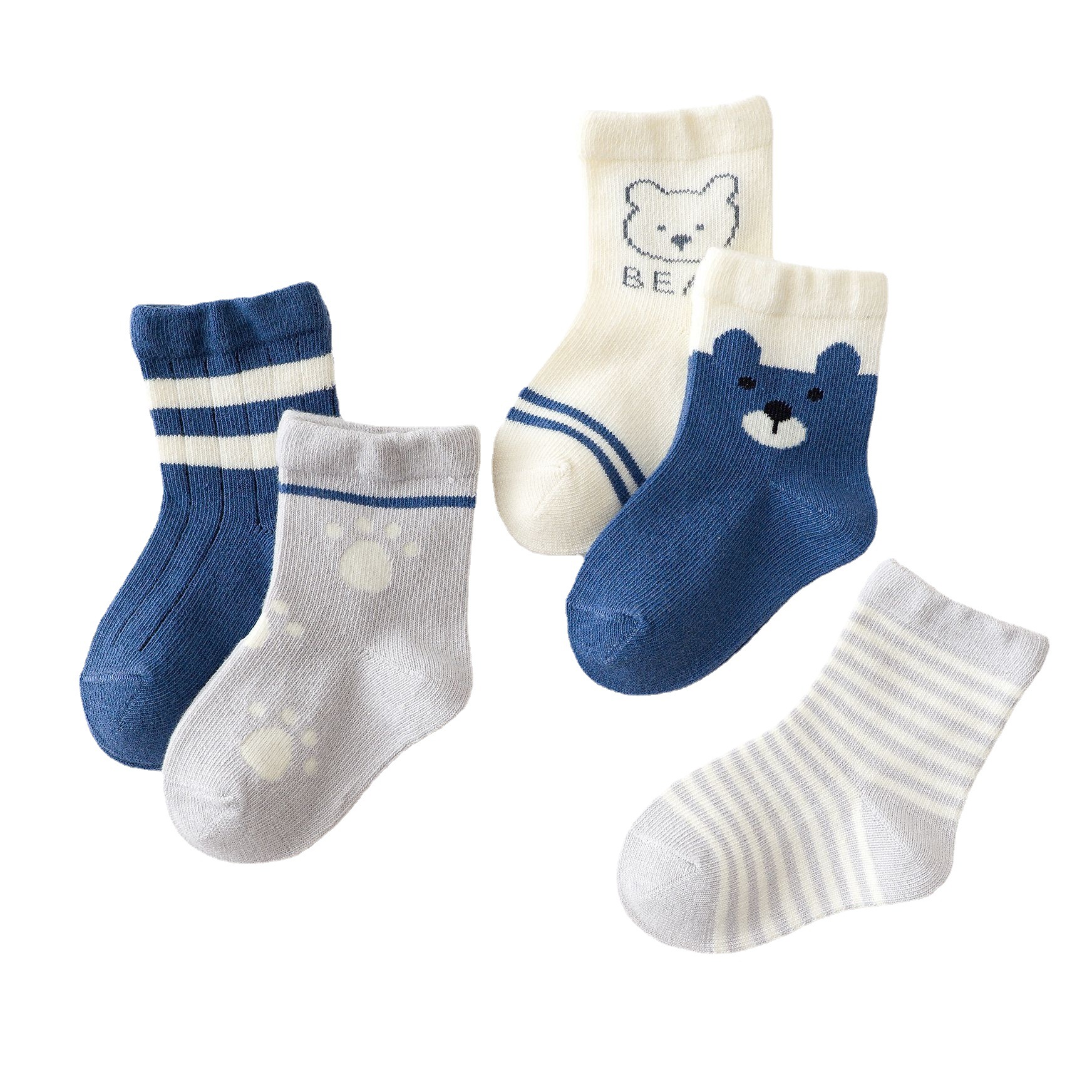 2021 Manufacturer Kid&#039;s Socks Spring Autumn and Winter New Men&#039;s and Women&#039;s Japanese and Korean Cartoon Cute Combed Cotton Baby and Infant Socks