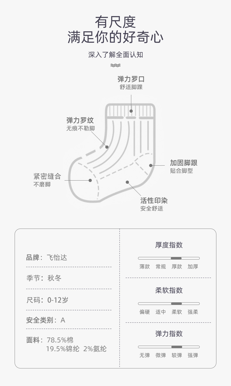 2021 Manufacturer Kid's Socks Spring Autumn and Winter New Men's and Women's Japanese and Korean Cartoon Cute Combed Cotton Baby and Infant Socks