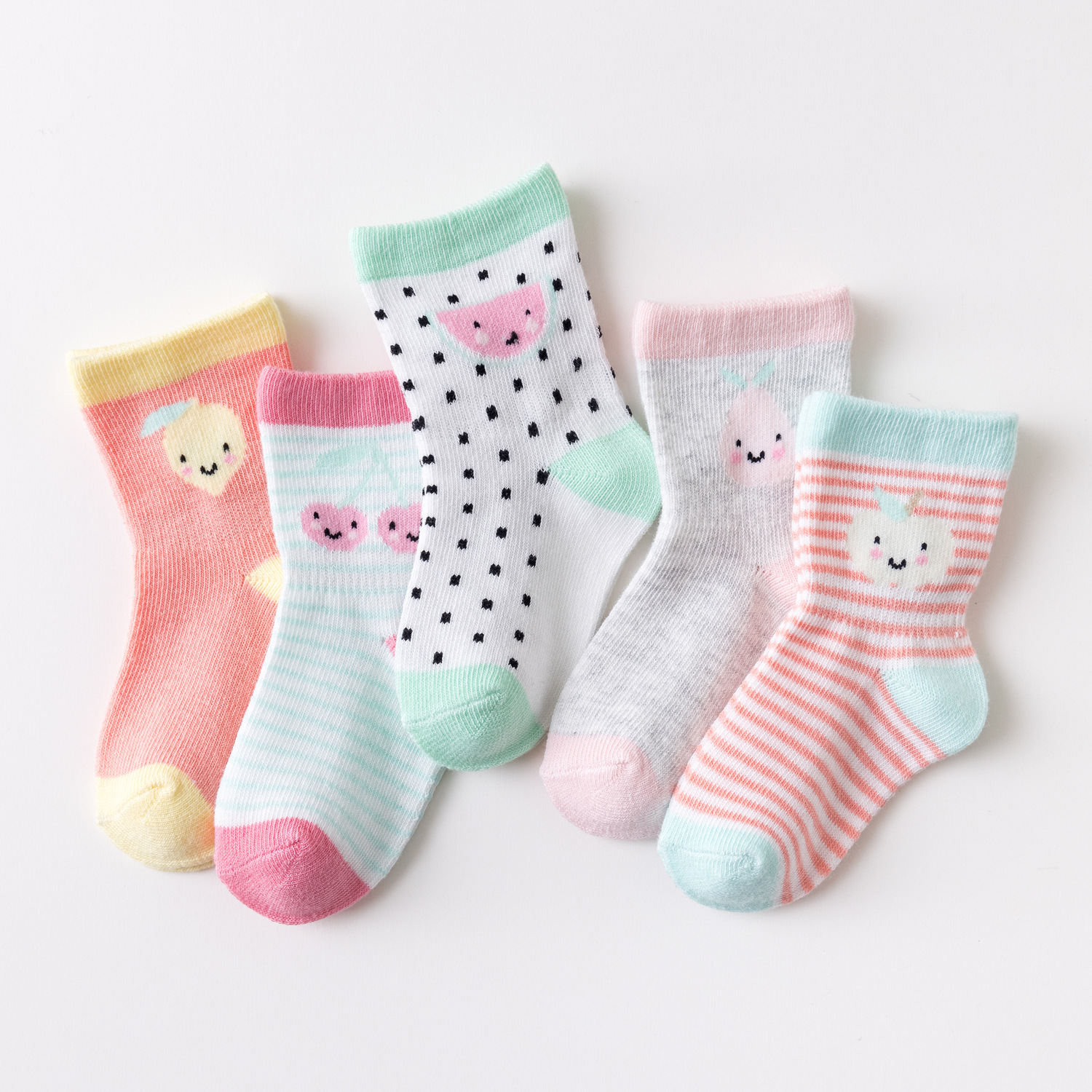 2021 Manufacturers Children&#039;s Socks Autumn and Winter New Combed Cotton Baby and Infant Socks Men and Women Japanese Korean Cartoon Mid-Calf