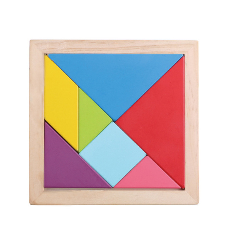 Wooden 3D 3D Puzzle Model Puzzle Infant Children Early Childhood Educational Toys Animal Transportation Wooden Puzzle Toy
