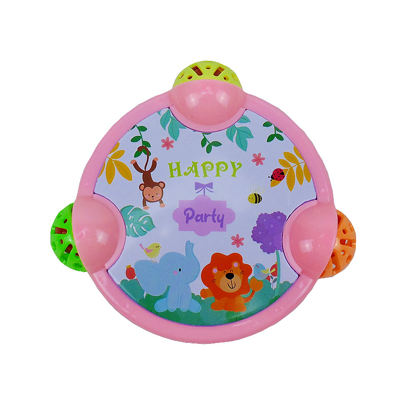 Baby Plastic Toys Little Rattle Push Rattle Baby Comfort Toy Early Education Institution Maternal and Infant Store Supply Wholesale