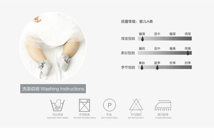 Spring and Autumn Hollow Flower Hole Baby Floor Socks Glue Dispensing Non-Slip Infant Socks Lace Bow Children's Socks