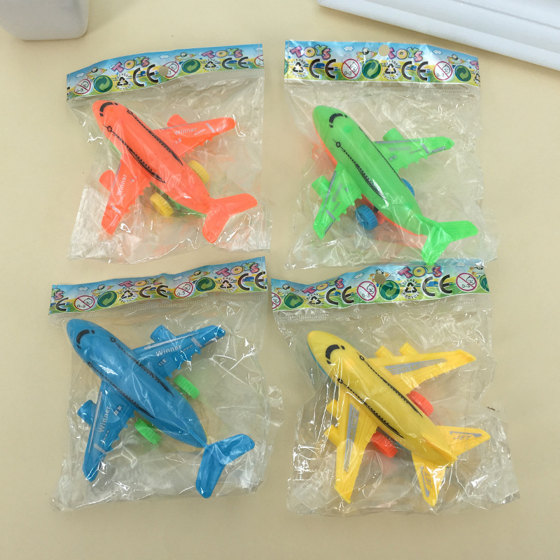 Baby&#039;s Toy Car Boys Pull Back Car Infant Children&#039;s Gift Toys Small Aircraft as It Sputtered Kindergarten Gifts Model