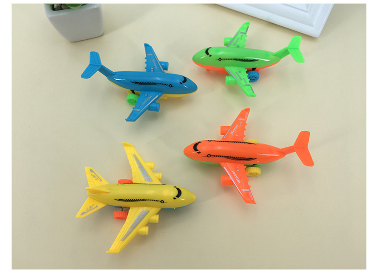 Baby's Toy Car Boys Pull Back Car Infant Children's Gift Toys Small Aircraft as It Sputtered Kindergarten Gifts Model