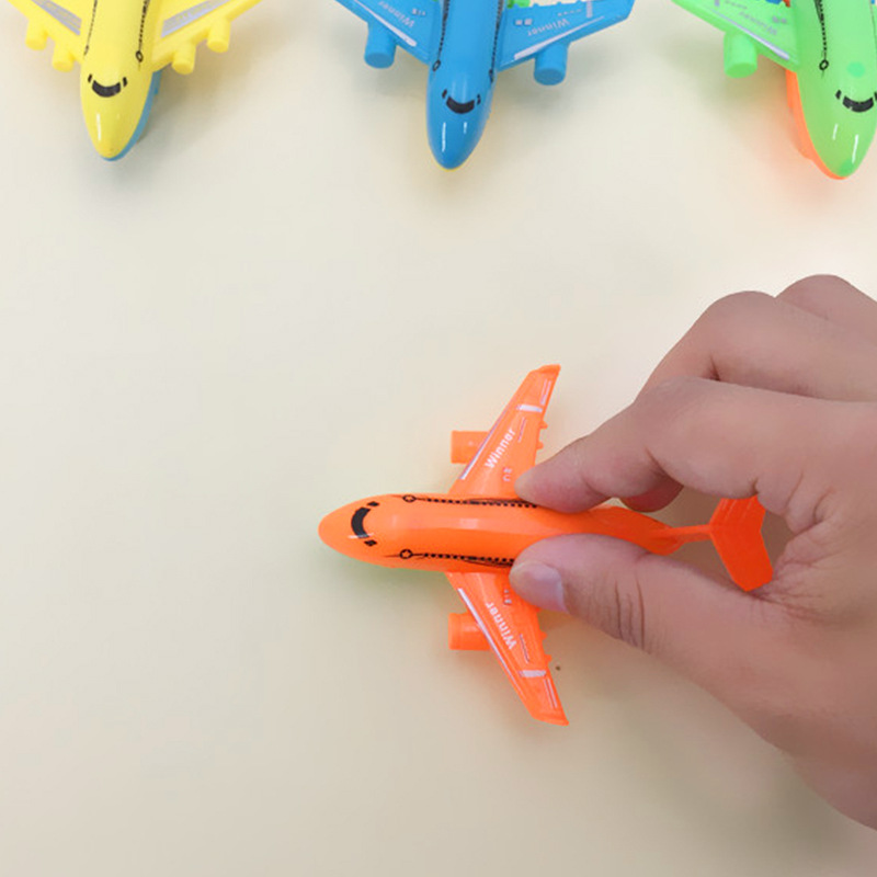 Baby&#039;s Toy Car Boys Pull Back Car Infant Children&#039;s Gift Toys Small Aircraft as It Sputtered Kindergarten Gifts Model