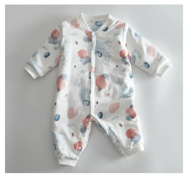 Newborn Baby Clothes Cotton Thickened Jumpsuit Baby Autumn and Winter Clothes Romper Thin Cotton Romper New Cotton-Padded Coat Newborn Baby Clothes Cotton Thickened Jumpsuit Baby Autumn and Winter Clothes Romper Thin Cotton Romper New Cotton-Padded Coat