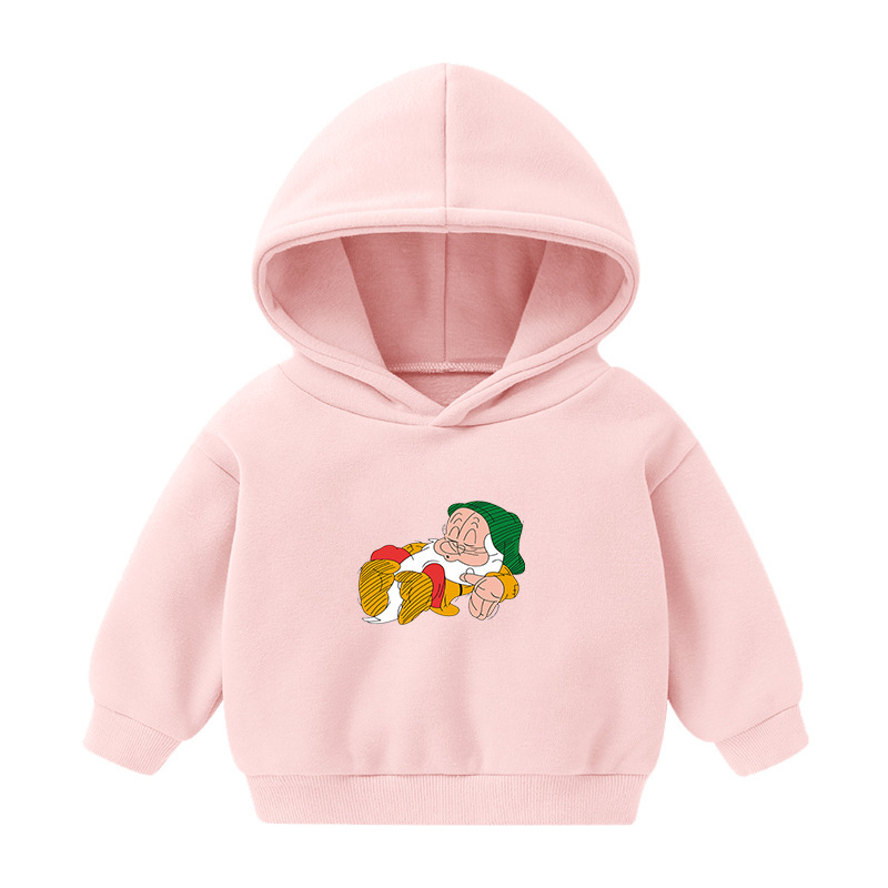Foreign Trade Children's Wear Girls' Boys' Cute Long Sleeve Hoodies Children Fashionable Fleece-Lined Hooded Autumn Baby Clothes Foreign Trade Children's Wear Girls' Boys' Cute Long Sleeve Hoodies Children Fashionable Fleece-Lined Hooded Autumn Baby Clothes