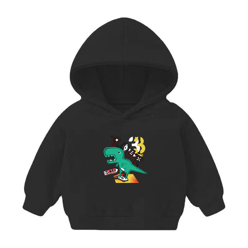 Foreign Trade Children's Wear Girls' Boys' Cute Long Sleeve Hoodies Children Fashionable Fleece-Lined Hooded Autumn Baby Clothes Foreign Trade Children's Wear Girls' Boys' Cute Long Sleeve Hoodies Children Fashionable Fleece-Lined Hooded Autumn Baby Clothes