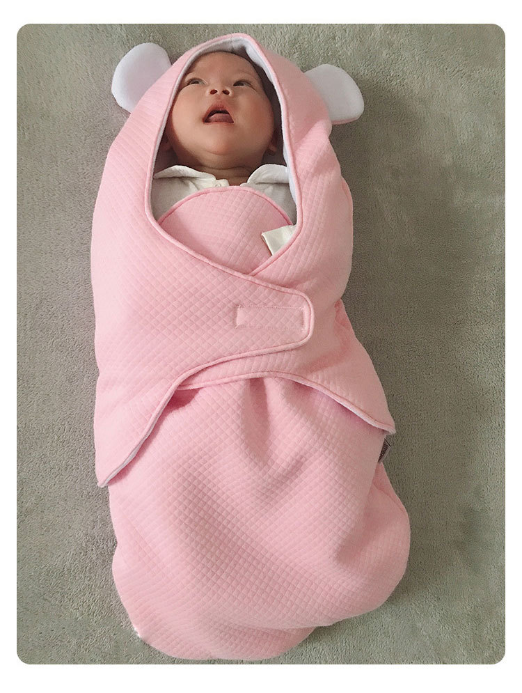 Baby Air Jacquard Cotton Anti-Startle Autumn and Winter Thickening Dual-Use Baby's Blanket Newborn Swaddling Quilt Baby's Blanket Keep Baby Warm Sleeping Bag Baby Air Jacquard Cotton Anti-Startle Autumn and Winter Thickening Dual-Use Baby's Blanket Newborn Swaddling Quilt Baby's Blanket Keep Baby Warm Sleeping Bag