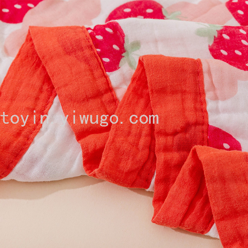 Six Layers Baby's Bath Towel Pure Cotton Gauze Super Soft Absorbent Newborn Blanket Quilt Children Towel Quilt 115*150