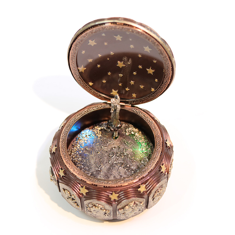 Chocolate House Factory Direct Sales Twelve Constellation Music Box Fashion Creative Gift for Boyfriends and Girlfriends Birthday Gift