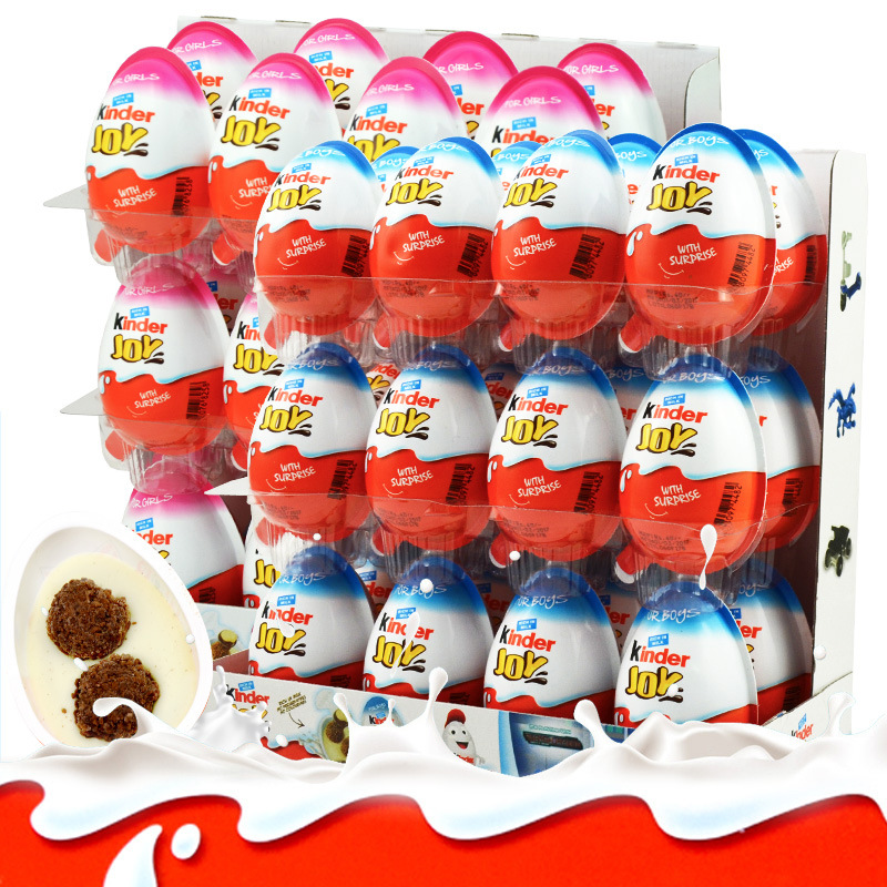 Wholesale Free Shipping Imported Food Kinder Kinder Joy Boy&#039;s Version Fantastic Egg Toy Chocolate Egg Girl Funny Egg