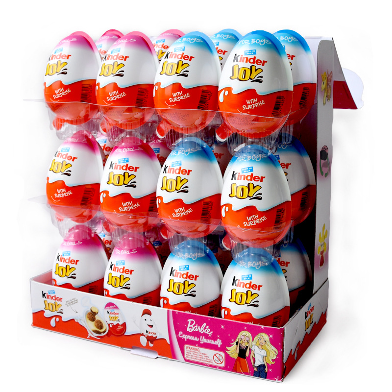 Wholesale Free Shipping Imported Food Kinder Kinder Joy Boy's Version Fantastic Egg Toy Chocolate Egg Girl Funny Egg
