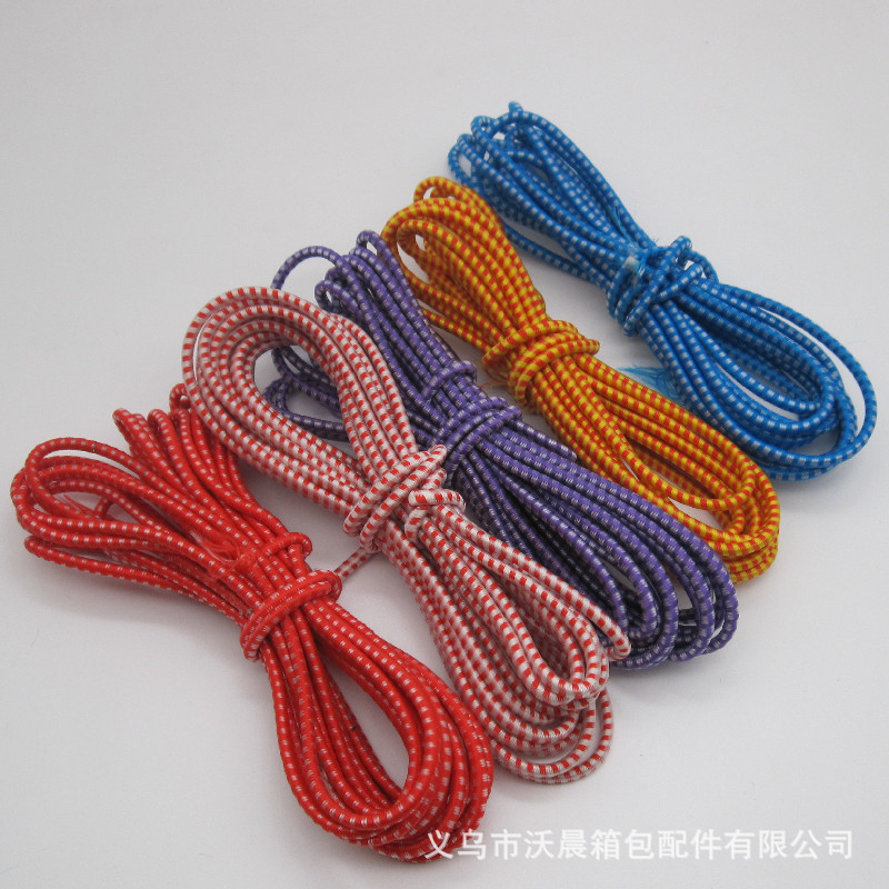 Supply Old-Fashioned round Sesame Tighten Rope Imported Rubber Band Red and White Dots Tighten Rope Children Jumping Rubber Band Rope Supply Old-Fashioned round Sesame Tighten Rope Imported Rubber Band Red and White Dots Tighten Rope Children Jumping Rubber Band Rope