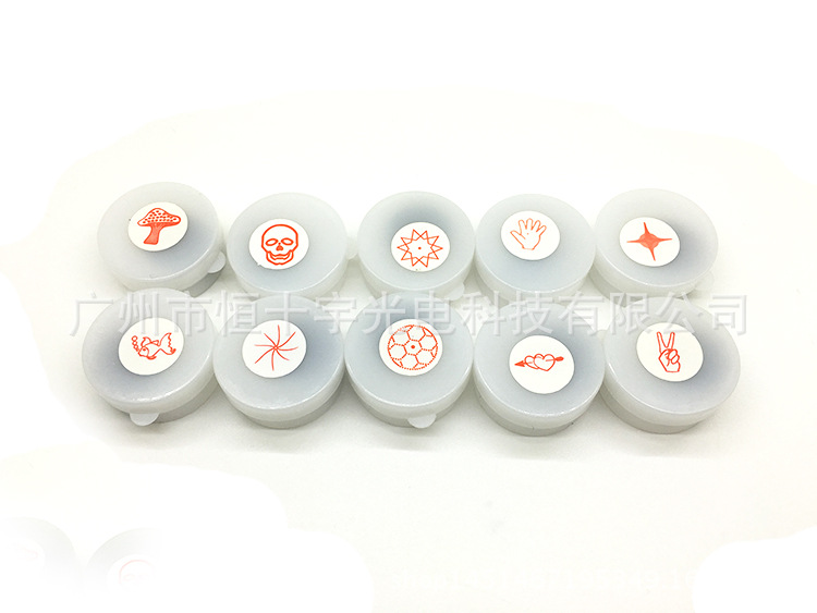 Car Motorcycle Laser Fog Light Anti-Collision with Pattern Ornamental Festoon Lamp Rear Fog Light Modification Accessories Warning Light