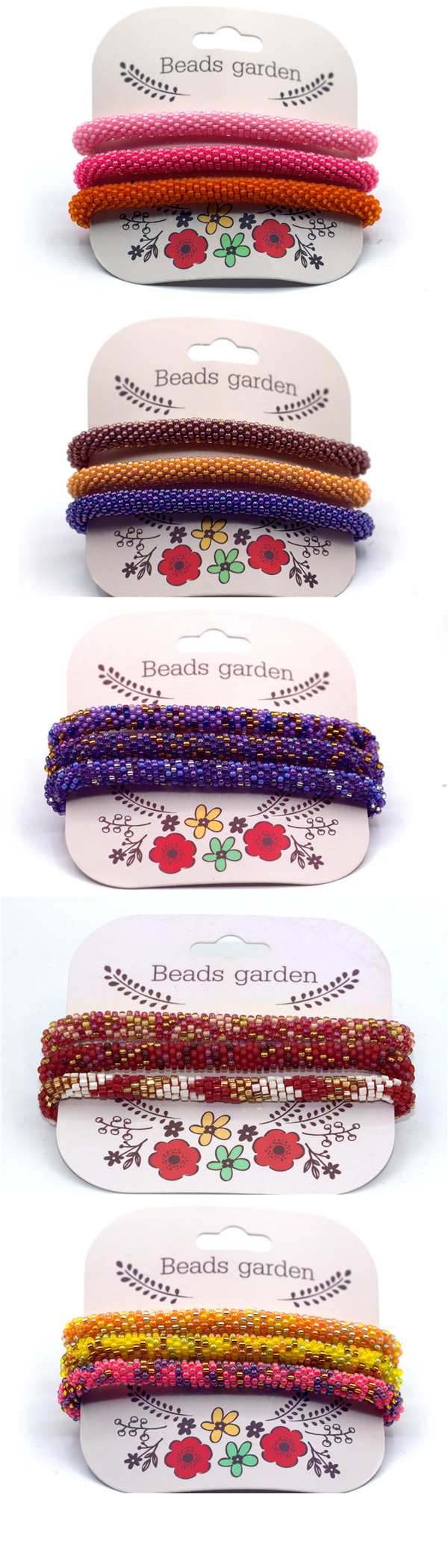 Thousands of color ornaments imported rice beads beads bracelet British fashion no checking gift ring can touch the water