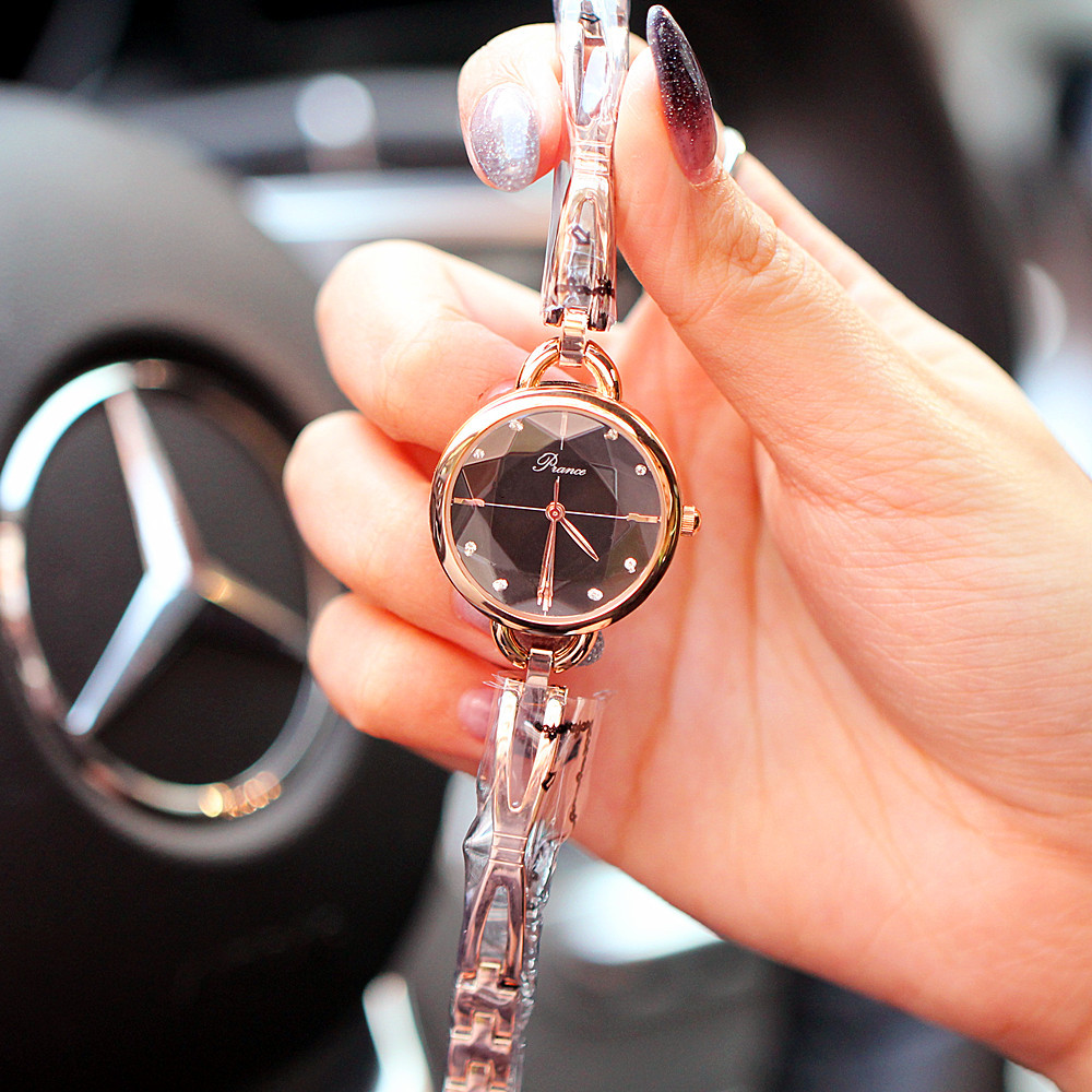 Manufacturers Supply Fashionable New Genuine Women's Watch Diamond-Embedded Small Bracelet Waterproof Imported Movement Watch Manufacturers Supply Fashionable New Genuine Women's Watch Diamond-Embedded Small Bracelet Waterproof Imported Movement Watch