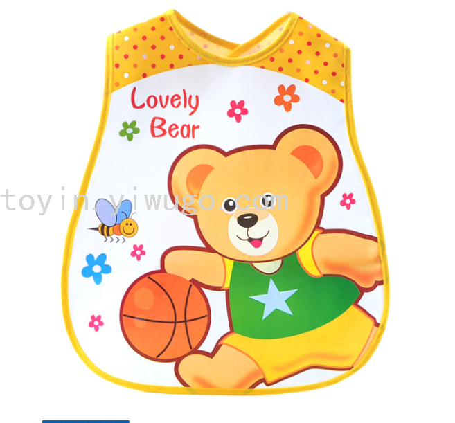 Tongyin Baby Bib Three-Dimensional Wash-Free plus-Sized Waterproof Saliva Towel Bib for Eating and Eating Clothes Bib New Thick