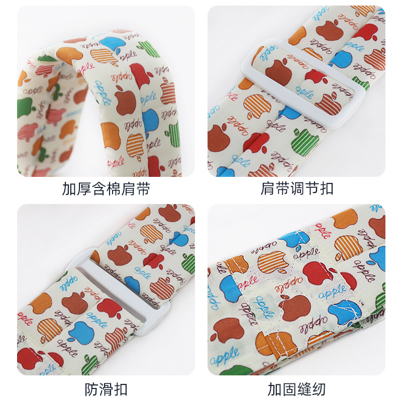 Newborn Baby Carrier One-Shoulder Baby Simple Baby Strap Baby Sling One-Word Cloth Cotton Coax Sleep Baby Sling Mother Feed Milk Bags