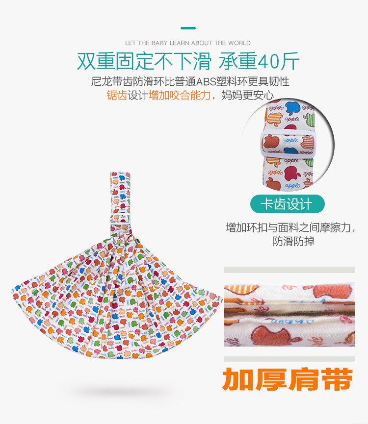 Newborn Baby Carrier One-Shoulder Baby Simple Baby Strap Baby Sling One-Word Cloth Cotton Coax Sleep Baby Sling Mother Feed Milk Bags