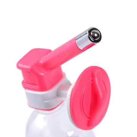 Hot shot pet drinking fountain wall mounted drinking bottle, dog, cat and rabbit with bottle feed set stainless steel head