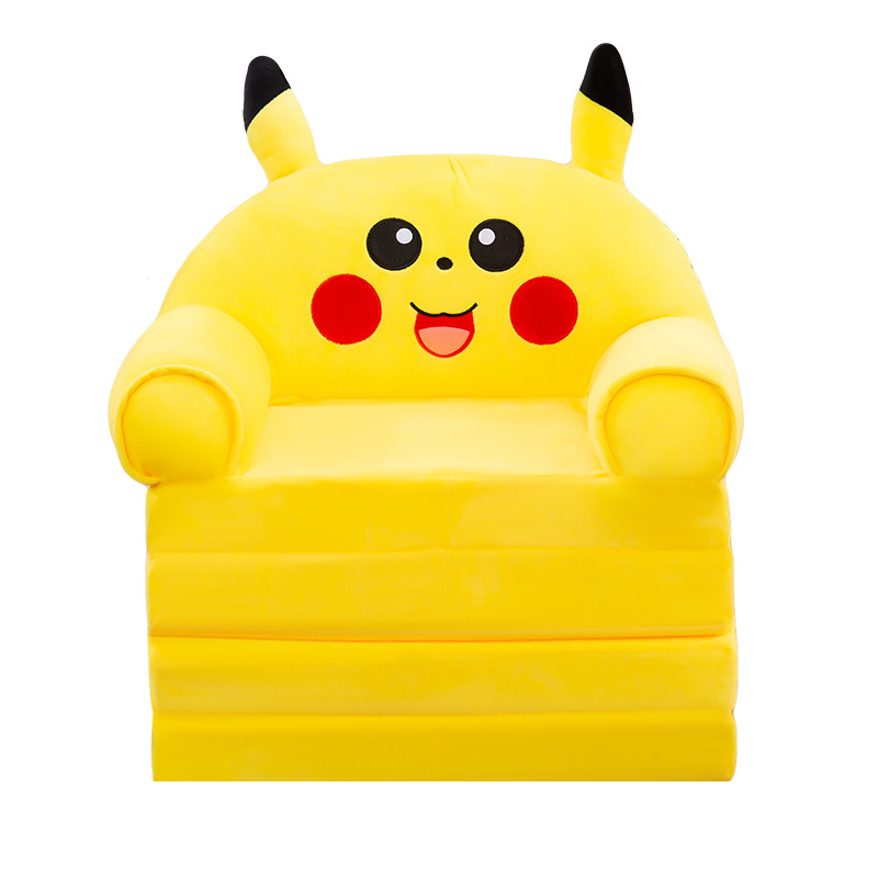Factory Direct Supply Children&#039;s Sofa Cute Cartoon Folding Small Sofa Boy and Girl Baby Young Children Seat Dual-Use