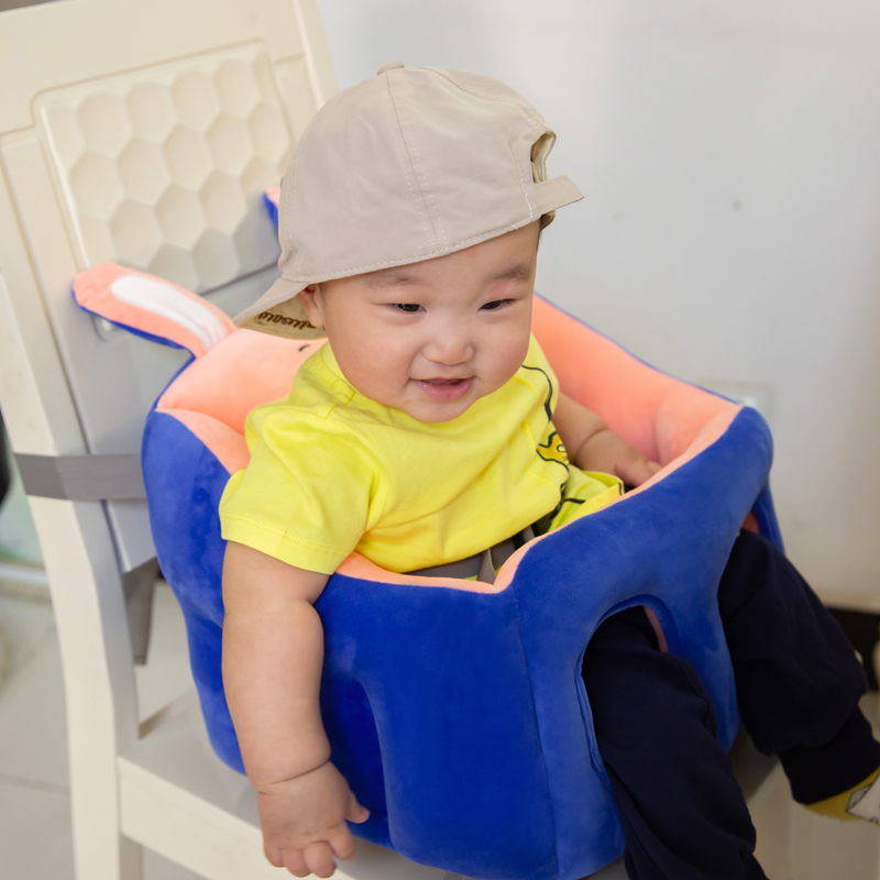 Baby Learning to Sit Training Chair 6 Months Baby Learning to Sit Artifact Portable Dining Chair Children's Small Sofa Seat Drop-Resistant