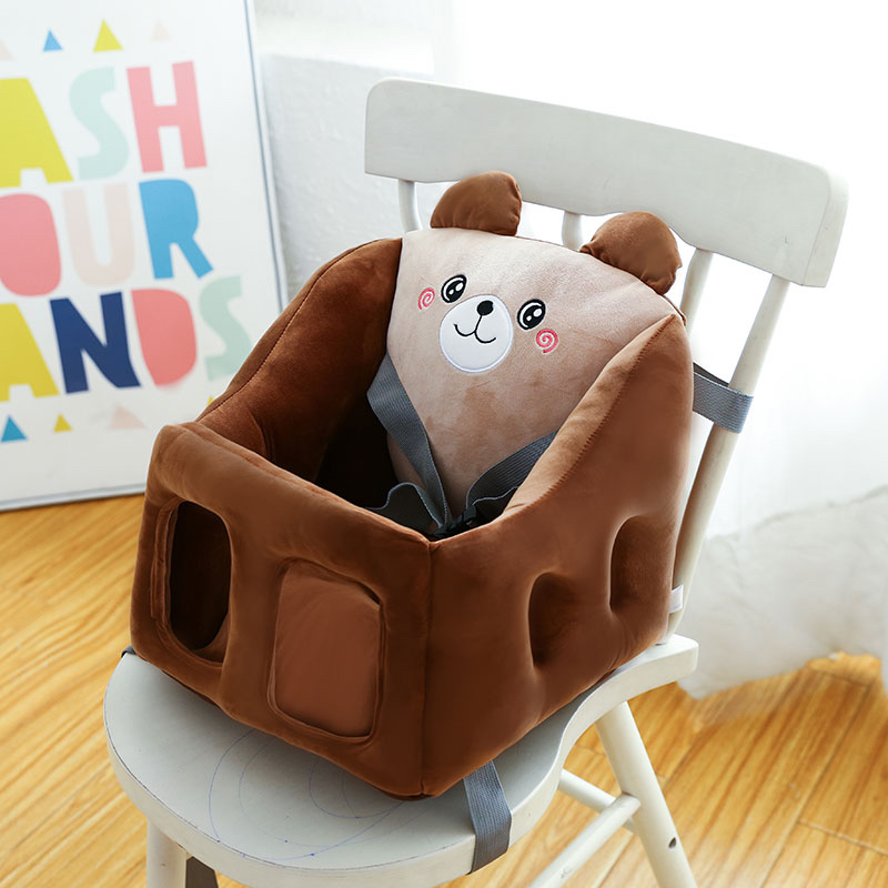 Baby Learning to Sit Training Chair 6 Months Baby Learning to Sit Artifact Portable Dining Chair Children&#039;s Small Sofa Seat Drop-Resistant