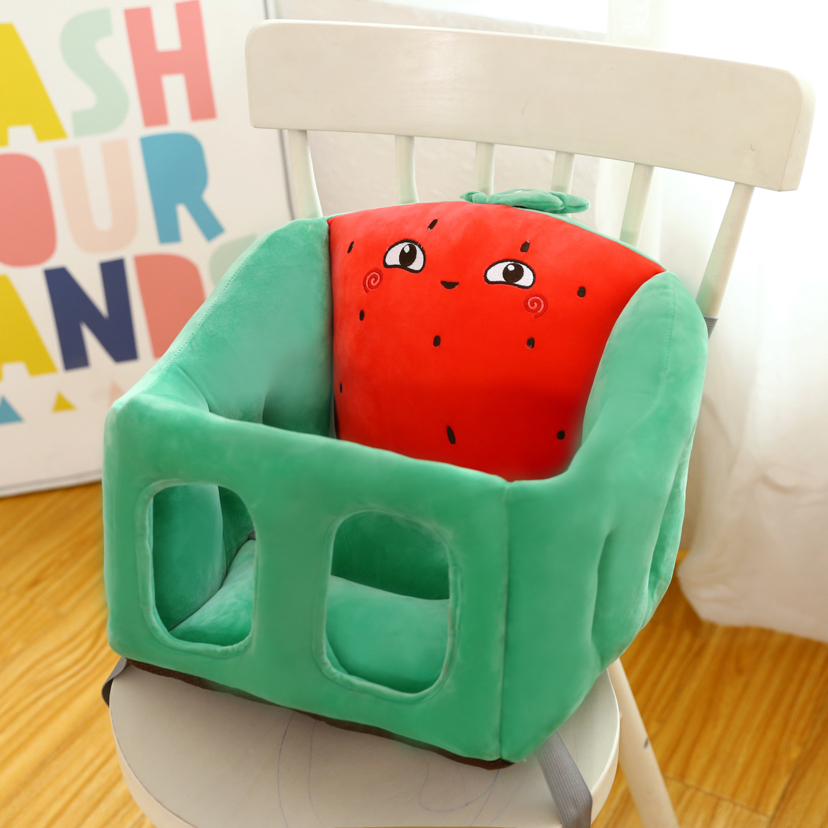 Baby Learning to Sit Training Chair 6 Months Baby Learning to Sit Artifact Portable Dining Chair Children's Small Sofa Seat Drop-Resistant