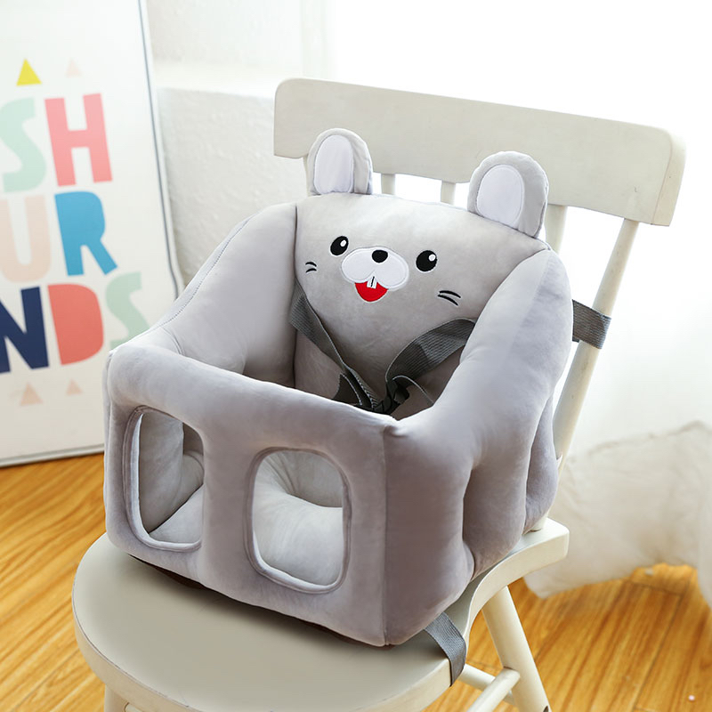 Baby Learning to Sit Training Chair 6 Months Baby Learning to Sit Artifact Portable Dining Chair Children's Small Sofa Seat Drop-Resistant