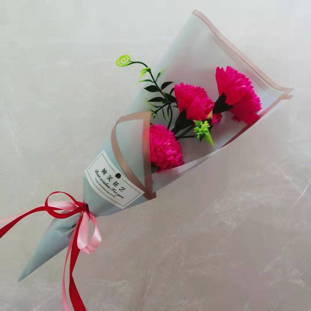 Qixi Valentine's Day Gift Company Celebration Stationery Store Promotional Gifts Fake/Artificial Flower Soap Flower Rose Bouquet Qixi Valentine's Day Gift Company Celebration Stationery Store Promotional Gifts Fake/Artificial Flower Soap Flower Rose Bouquet