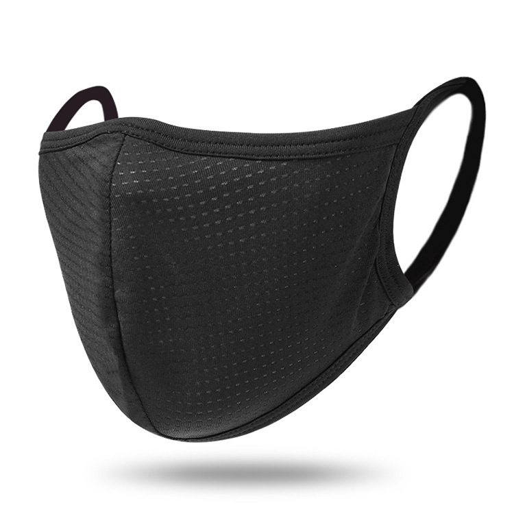 Cross-Border Ice Silk Quick-Drying/Double-Layer Breathable Dustproof Anti-Gray Mask Men and Women Four Seasons Outdoor Windproof Cycling