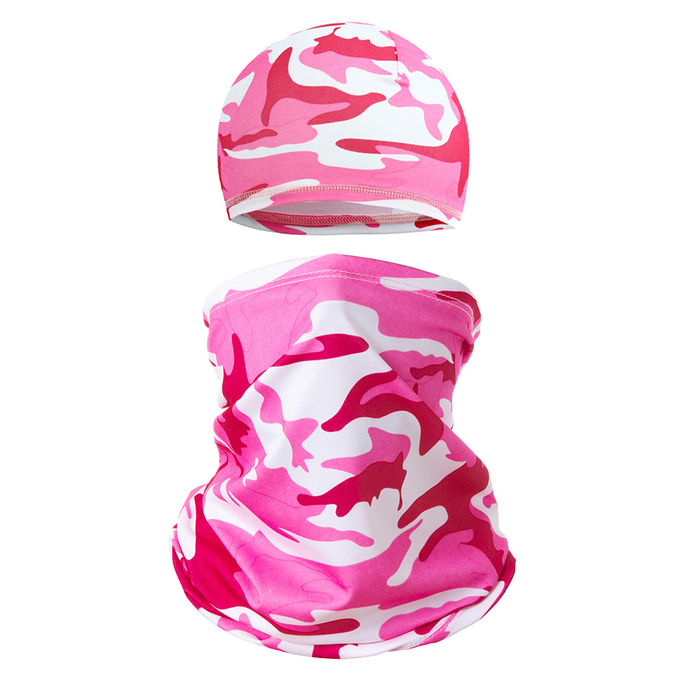 Outdoor Milk Silk Headscarf Head Cover Multi-Functional Scarf Breathable Cycling Scarf Mask Sunscreen Bandana Cycling Headscarf