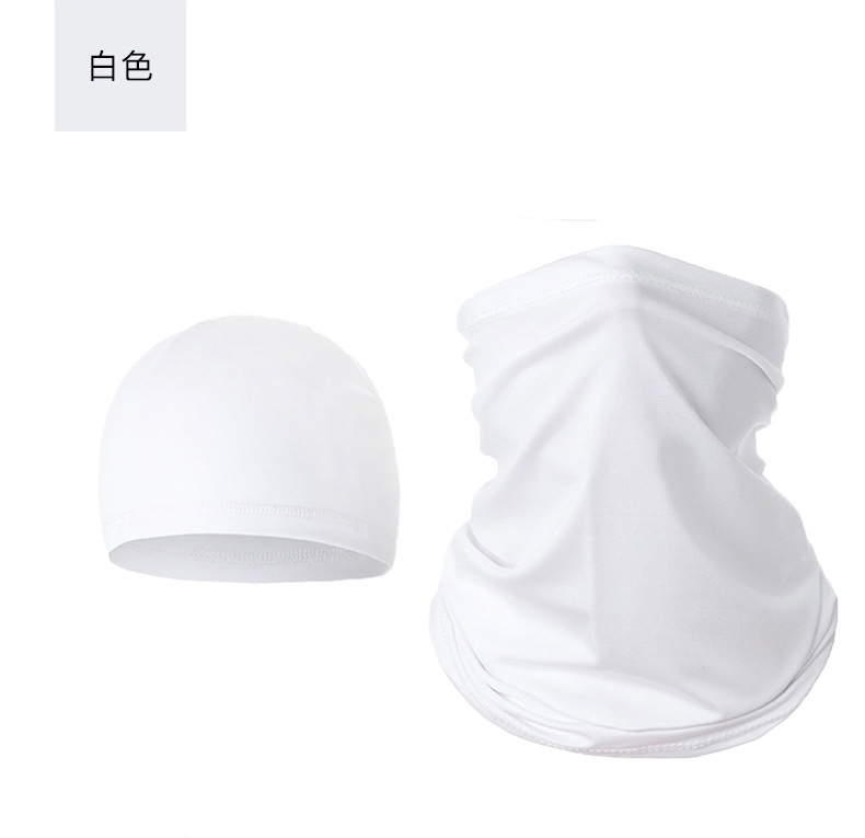 Outdoor Milk Silk Headscarf Head Cover Multi-Functional Scarf Breathable Cycling Scarf Mask Sunscreen Bandana Cycling Headscarf