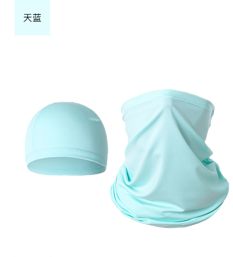 Outdoor Milk Silk Headscarf Head Cover Multi-Functional Scarf Breathable Cycling Scarf Mask Sunscreen Bandana Cycling Headscarf