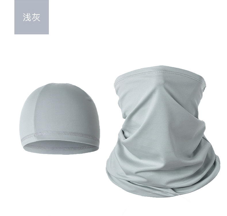 Outdoor Milk Silk Headscarf Head Cover Multi-Functional Scarf Breathable Cycling Scarf Mask Sunscreen Bandana Cycling Headscarf