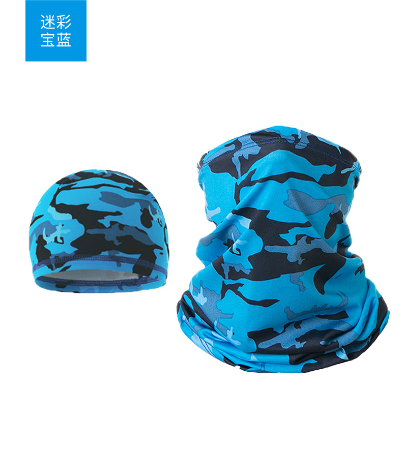 Outdoor Milk Silk Headscarf Head Cover Multi-Functional Scarf Breathable Cycling Scarf Mask Sunscreen Bandana Cycling Headscarf