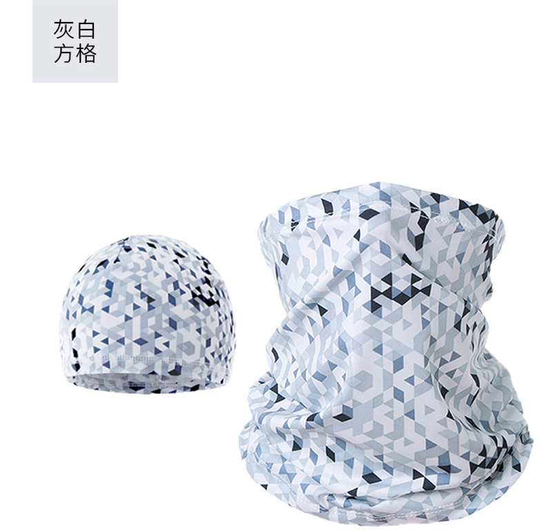 Outdoor Milk Silk Headscarf Head Cover Multi-Functional Scarf Breathable Cycling Scarf Mask Sunscreen Bandana Cycling Headscarf