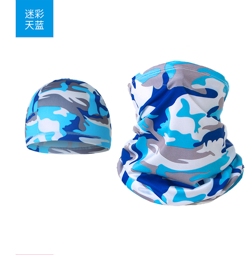 Outdoor Milk Silk Headscarf Head Cover Multi-Functional Scarf Breathable Cycling Scarf Mask Sunscreen Bandana Cycling Headscarf