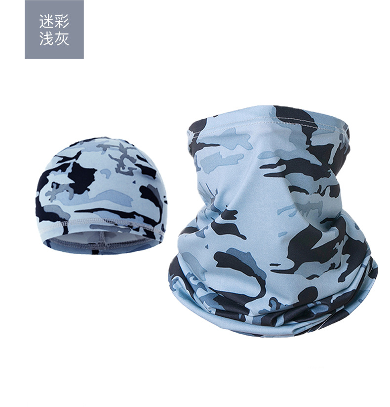 Outdoor Milk Silk Headscarf Head Cover Multi-Functional Scarf Breathable Cycling Scarf Mask Sunscreen Bandana Cycling Headscarf