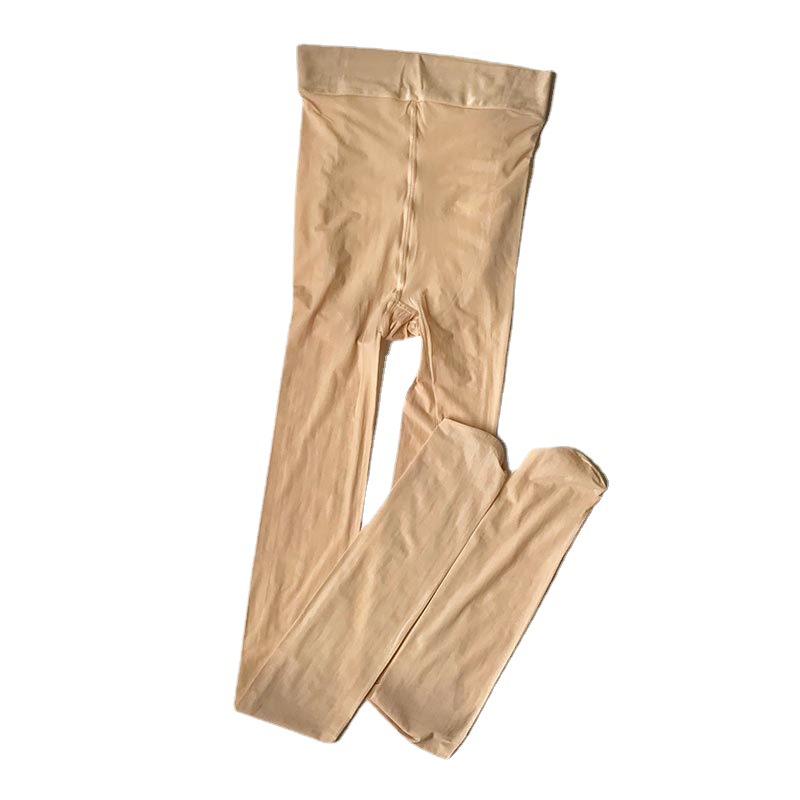 Horse Oil Silk Coaster Bright Durable Pantyhose Spring and Summer Steel Wire Mask Socks Superb Fleshcolor Pantynose Steel Wire Coaster Women
