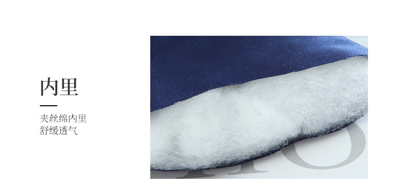 New Double-Sided Imitation Silk Sleeping Eye Mask Shading Elastic Bandage Travel Lunch Break Eye Mask Aviation Eye Shield Factory