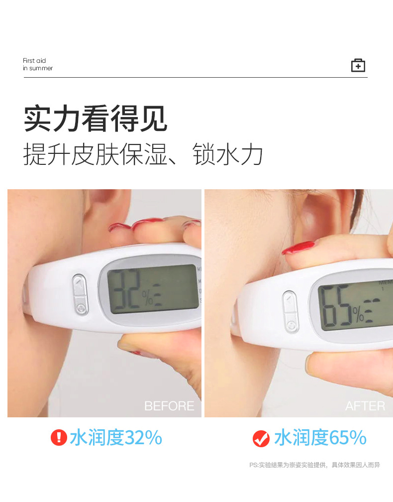 (Price Control) Chongzi Cold Compress Beauty Hospital Line Micro Needle Postoperative Red Blood Silk Sensitive Skin Repair Mask