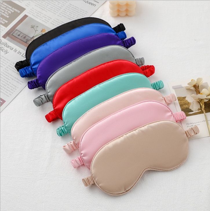 Eye Mask Silk Double-Sided Mulberry Silk Eye Protection Eye Mask Comfortable Fatigue Eye Shield Customized Factory Wholesale
