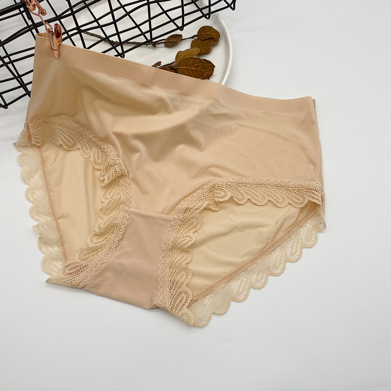 Ice Silk Mask Women's Underwear Women's Lace Sexy Artificial Silk Women's Underwear Transparent One-Piece Seamless