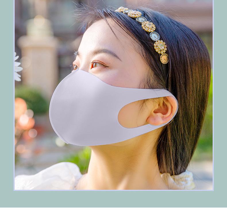 Japanese Patay Hyaluronic Acid Light-Changing Sunscreen Mask New Three-Dimensional Internet Celebrity Wholesale Washable Ice Silk Mask