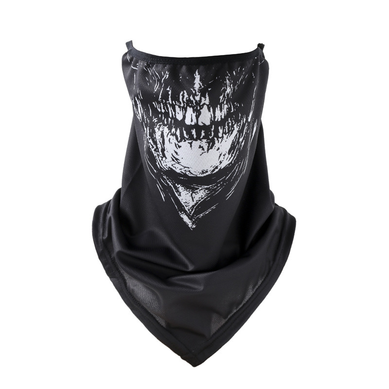 Ice Silk Sun-Proof Headgear Scarf Outdoor Quick-Drying Breathable Cycling Ice Silk Scarf Mask Sunscreen Face Care Cycling Mask